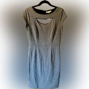 Banana Republic Keyhole Dress - Grey